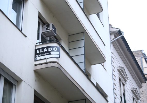 Lassult a fővárosi ingatlanpiaci áremelkedés