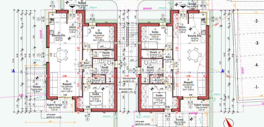 Új építésű, 3 szobás, kertes, teraszos, földszinti, társasházi lakás, tárolóval, saját kocsibeállóval, Mendén eladó!