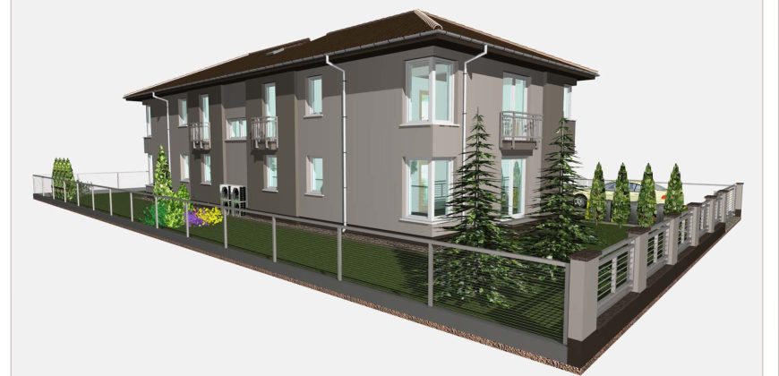 Új építésű, 4 szobás, társasházi, emeleti lakás, kocsibeállóval, Mendén eladó!