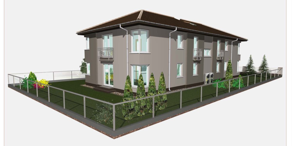 Új építésű, 4 szobás, társasházi, emeleti lakás, kocsibeállóval, Mendén eladó!