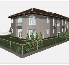 Új építésű, 4 szobás, társasházi, emeleti lakás, kocsibeállóval, Mendén eladó!