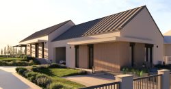 Új építésű, 2 szobás, kertes, teraszos, ikerházi lakás, Mendén eladó!