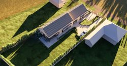 Új építésű, 2 szobás, kertes, teraszos, ikerházi lakás, Mendén eladó!