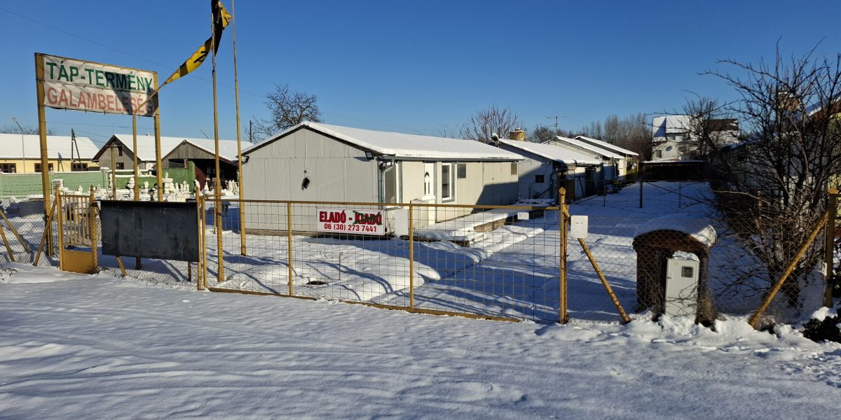 Gksz-6 övezeti telek, raktárépületekkel, építési engedéllyel, Monoron!