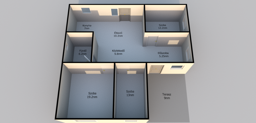 Részben felújított, 3 szobás, családi ház, garázzsal, Úriban eladó!