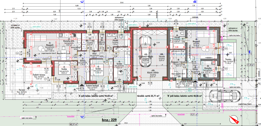 Új építésű, 2 szobás, kertes, teraszos, ikerházi lakás, Mendén eladó!