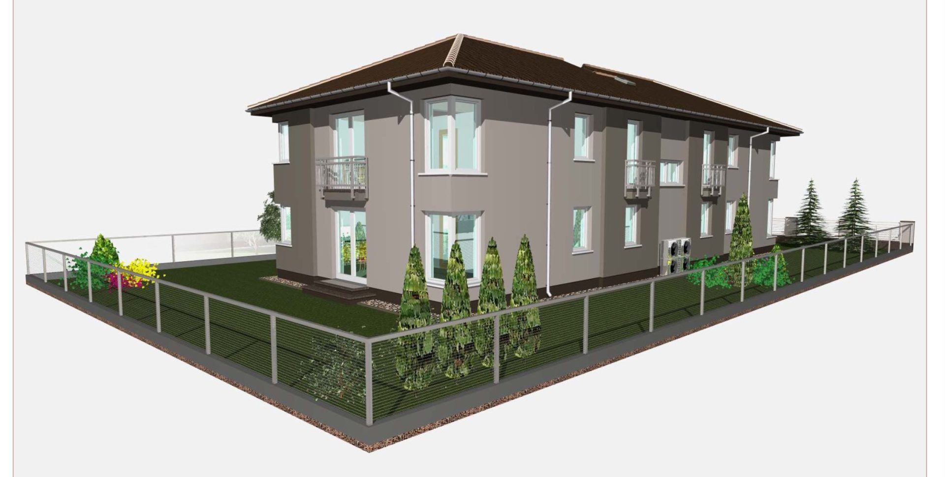 Új építésű, 4 szobás, emeleti lakás, kocsibeállóval, Mendén eladó!