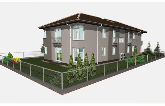 Új építésű, 4 szobás, emeleti lakás, kocsibeállóval, Mendén eladó!