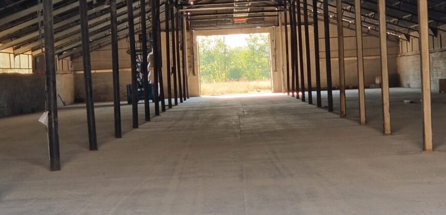 Raklapos és ömlesztett áru tárolására kiadó tárolók